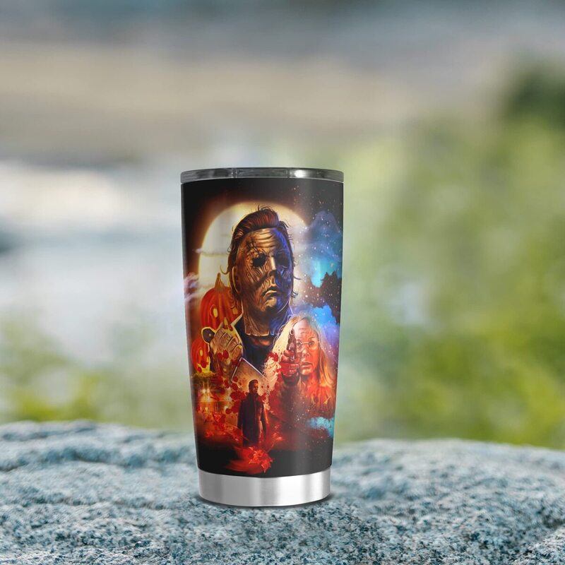 Michael Myers The Killer Face Tumbler Michael Myers The Killer Face Tumbler