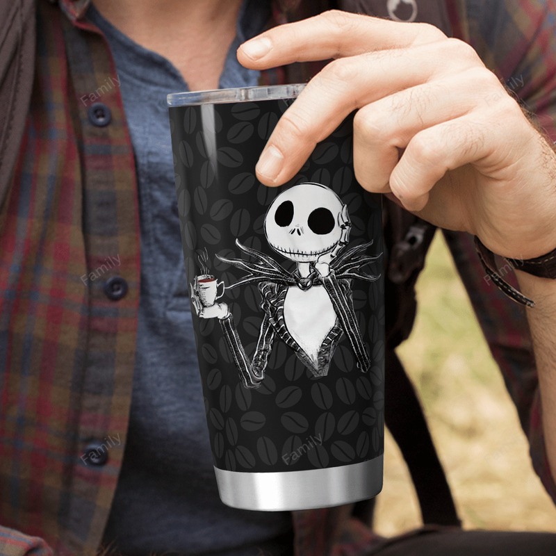Jack Skellington Touch My Coffee Google Won’t Find You Tumbler
