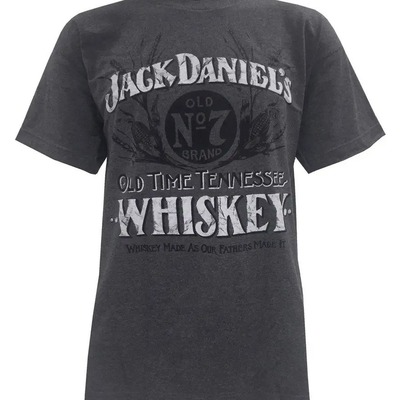 Jack Daniels Whiskey T-Shirt Old Time Tennessee