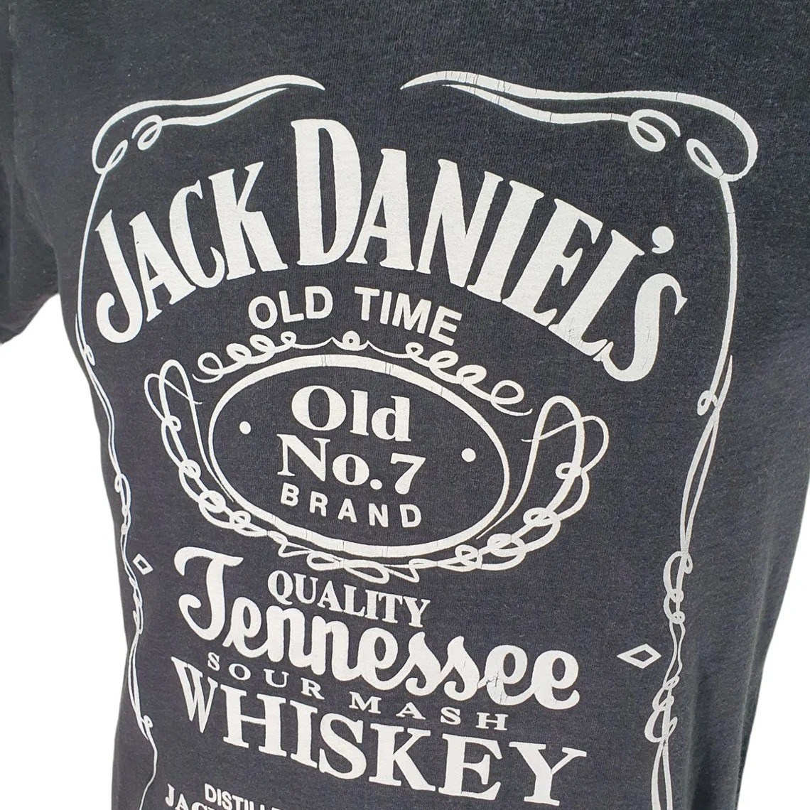 Jack Daniels Baseball Jersey Classic Tennessee Sour Mash Whiskey