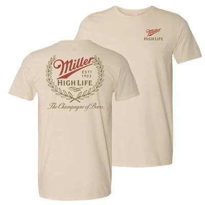Miller High Life T-Shirt The Champagne Of Beers