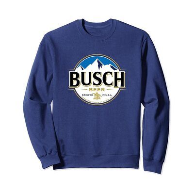 Busch Ugly Christmas Sweater Busch Beer Logo
