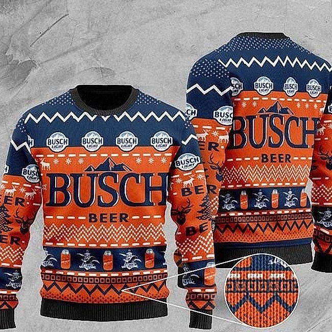 Busch Ugly Christmas Sweater Great Gift Ideas