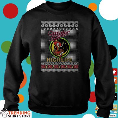 Miller High Life Christmas Sweater Cool Gift For Beer Lovers