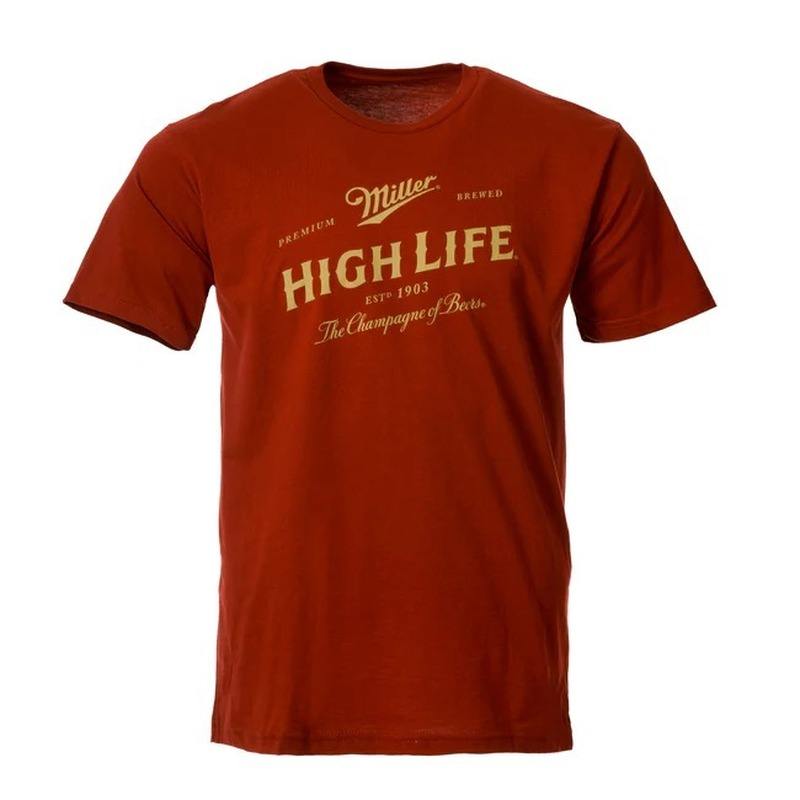 Miller High Life T-Shirt The Champagne Of Beers Premium Brew