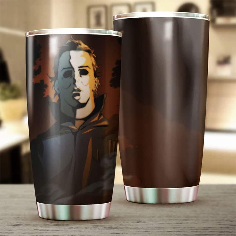 Classic Michael Myers Tumbler Halloween Gifts For Horror Movie Fans