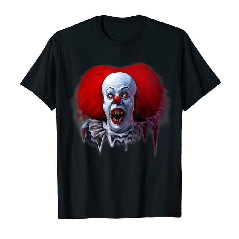 Horror Pennywise Melting Clown T-Shirt