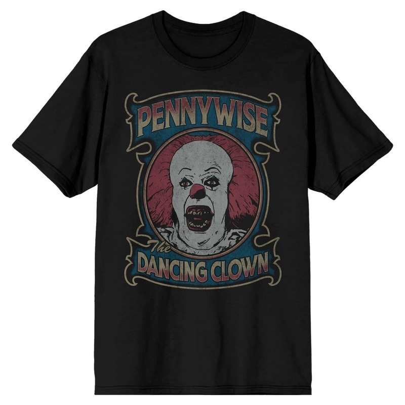 Pennywise The Dancing Clown T-Shirt Gifts for Horror Movie Fans