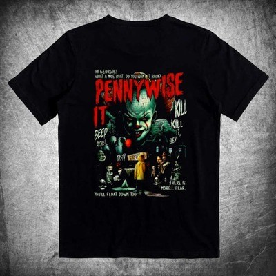 Classic IT Pennywise T-Shirt You'll Float Down Too