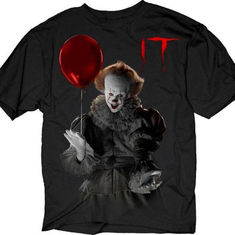 Stephen King IT Pennywise T-Shirt Red Balloon