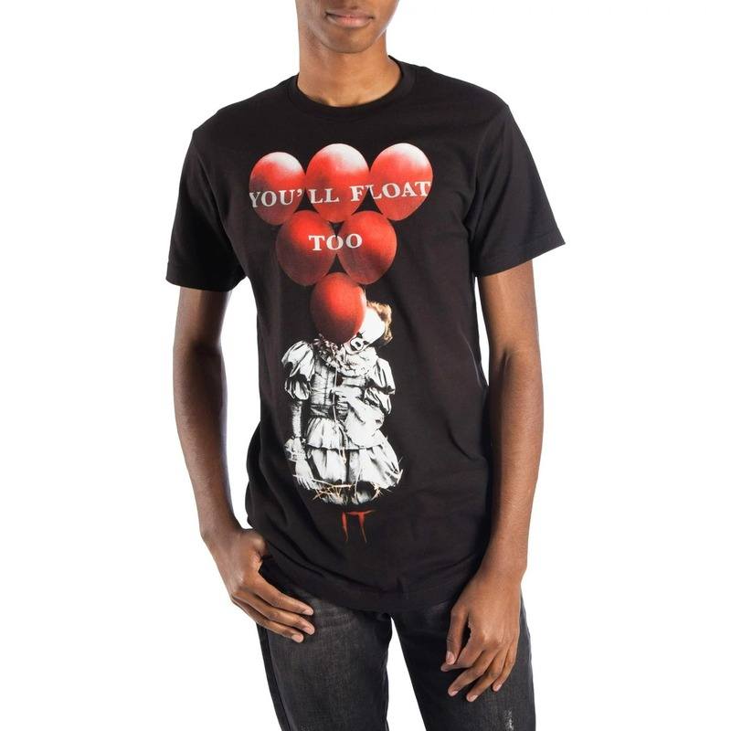 Red Balloon IT Pennywise T-Shirt You'll Float Too