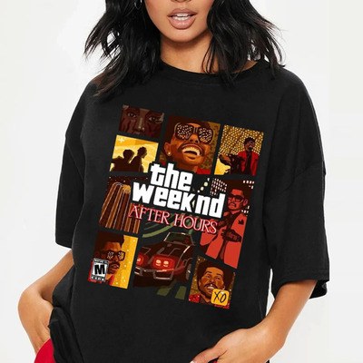 The Weeknd After Hours GTA Style Retro T-Shirt