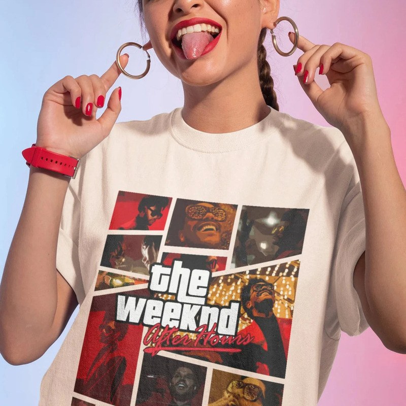 The Weeknd After Hours GTA Style Retro T-Shirt