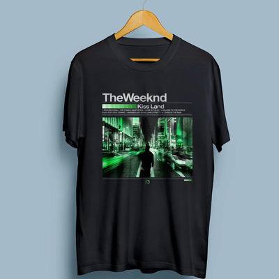 The Weeknd Kiss Land Album T-Shirt