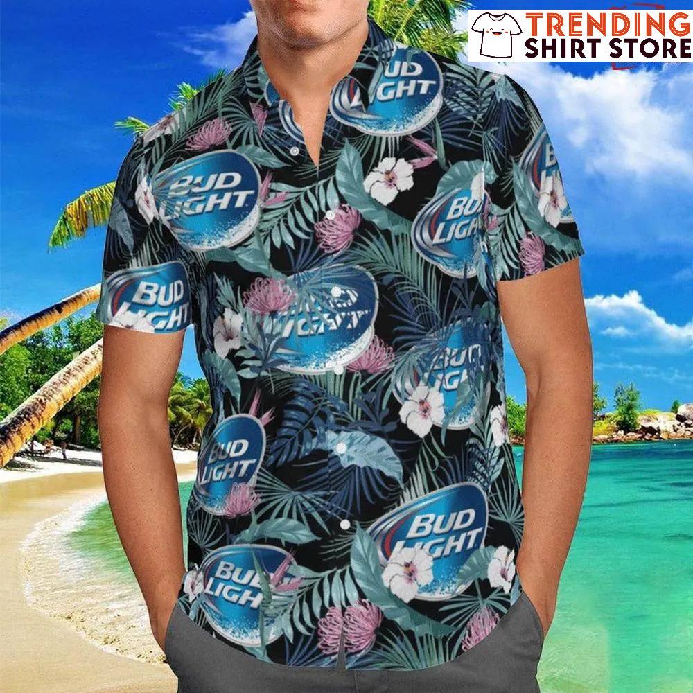 Bud Light Hawaiian Shirt Best Gift For Beer Lover