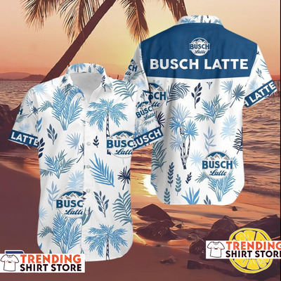 Cool Busch Latte Hawaiian Shirt Beach Lovers Gift
