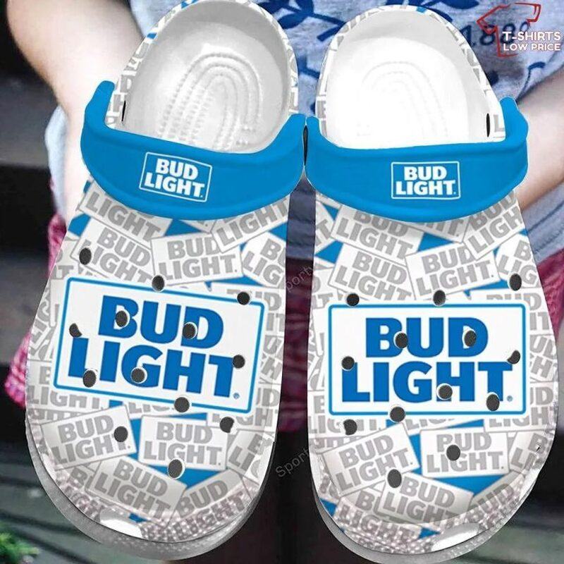 Classic Bud Light Beer Crocs