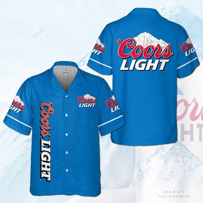 Coors Light Hawaiian Shirt Best Gift For Beer Lovers