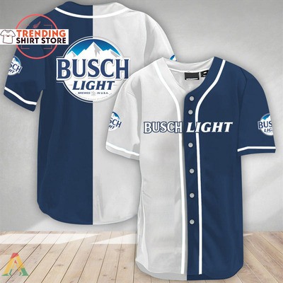 Busch Light Baseball Jersey Classic Dual Colors