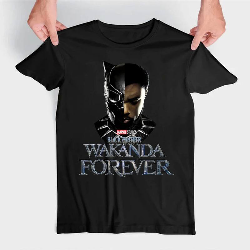 Black Panther 2 Wakanda Forever King T'Challa T-Shirt