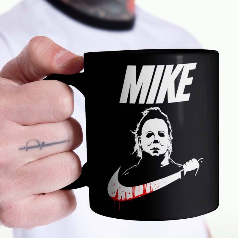 Just Do It Michael Myers Funny Bloody Mike Halloween Mug Just Do It Michael Myers Funny Bloody Mike Halloween Mug