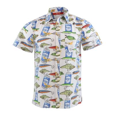 Busch Light Hawaiian Shirt Different Baits Gift For Fishing Lovers