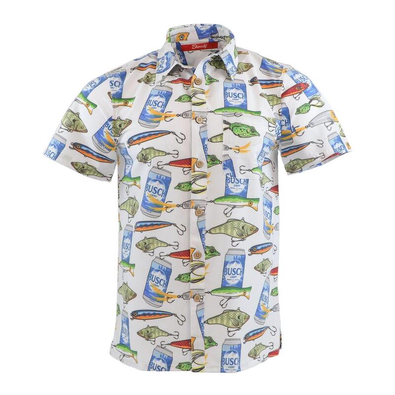 Busch Light Hawaiian Shirt Different Baits Gift For Fishing Lovers