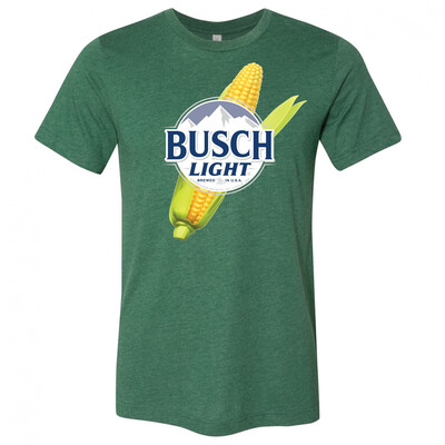 Busch Light Shirt Brewed In USA For The Farmers Corn Logo