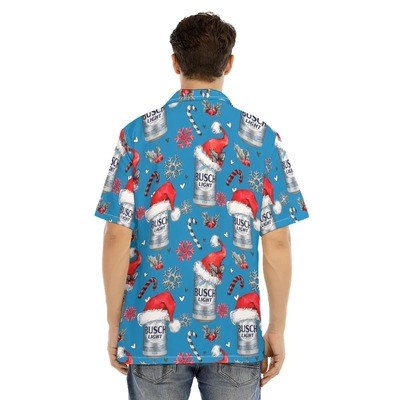 Busch Light Hawaiian Shirt Christmas Candy Gift For Beach Lovers