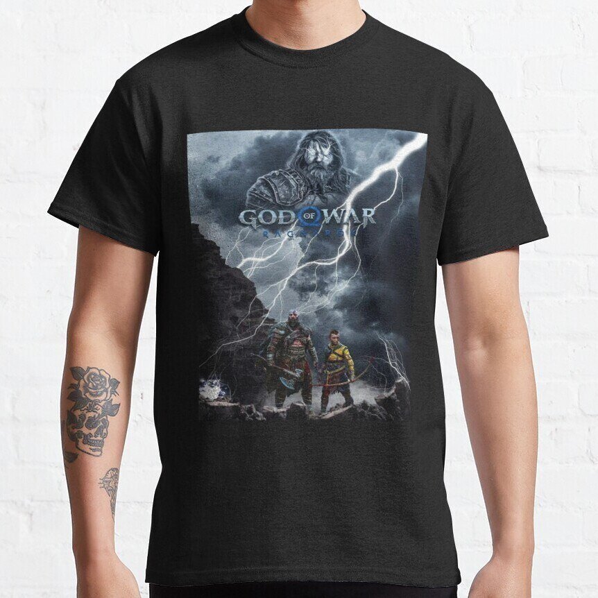 God Of War Ragnarök Is Coming Kratos, Atreus And Thor T-Shirt