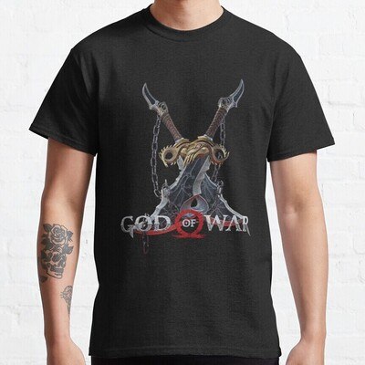 God Of War Ragnarök Blades Of Chaos T-Shirt