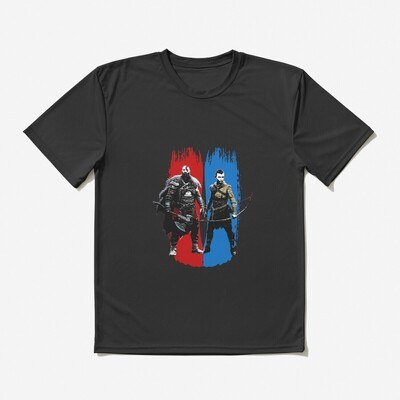 God Of War Ragnarök Father And Son, Kratos And Atreus T-Shirt