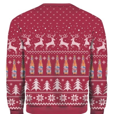 All I Want For Christmas Is Coors Light Ugly Christmas Sweater Red And White