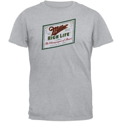 Classic Miller High Life T-Shirt The Champagne Of Beers