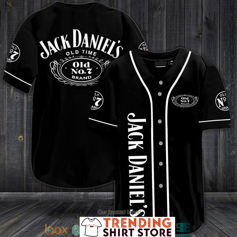 Jack Daniels Baseball Jersey Classic Gift For Whiskey Drinkers