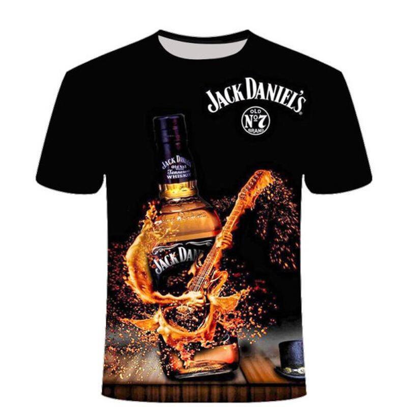 Guitarist Jack Daniels Tennessee Sour Mash Whiskey Shirt