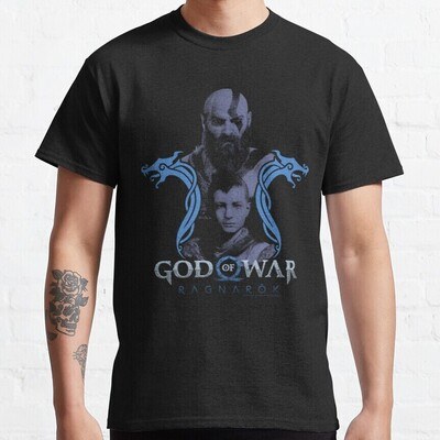 God Of War Ragnarök Kratos And Atreus Father And Son T-Shirt