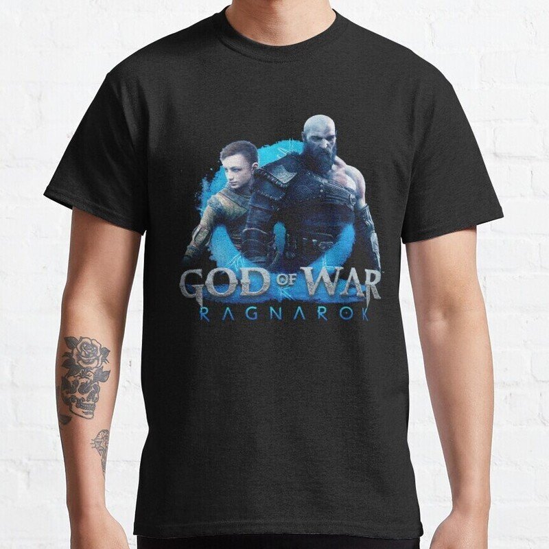 God Of War Ragnarök Kratos And Atreus - Father And Son Adventures T-Shirt
