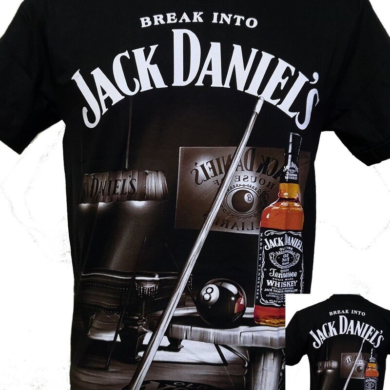 Break Into Jack Daniels Whiskey Shirt Billiards