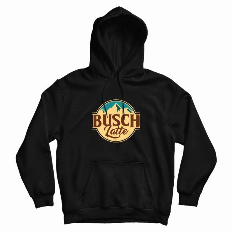 Vintage Busch Latte Hoodie For Beer Lovers