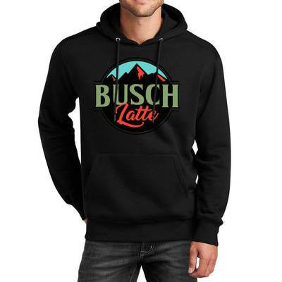 Vintage Green And Red Busch Latte Hoodie