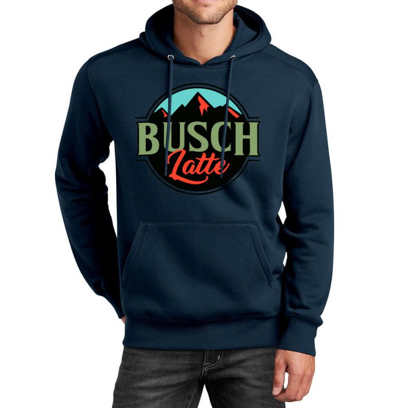 Vintage Green And Red Busch Latte Hoodie