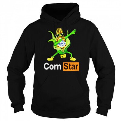 Busch Light Hoodie Funny Corn Star