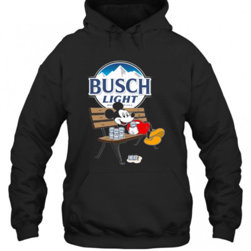 Disney Mickey Mouse Loves Busch Light Hoodie