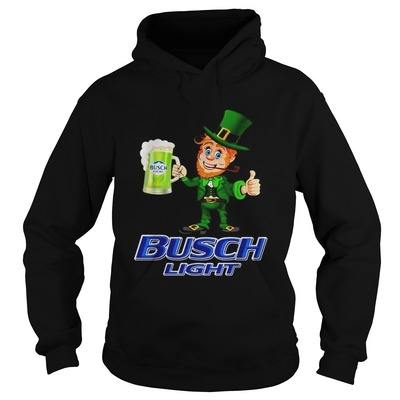 Busch Light Hoodie Uncle Sam On St Patrick's Day