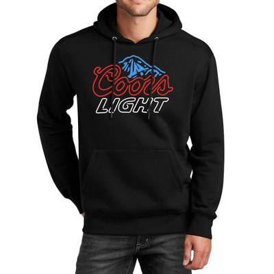 Cool Coors Light Hoodie Blue Mountain