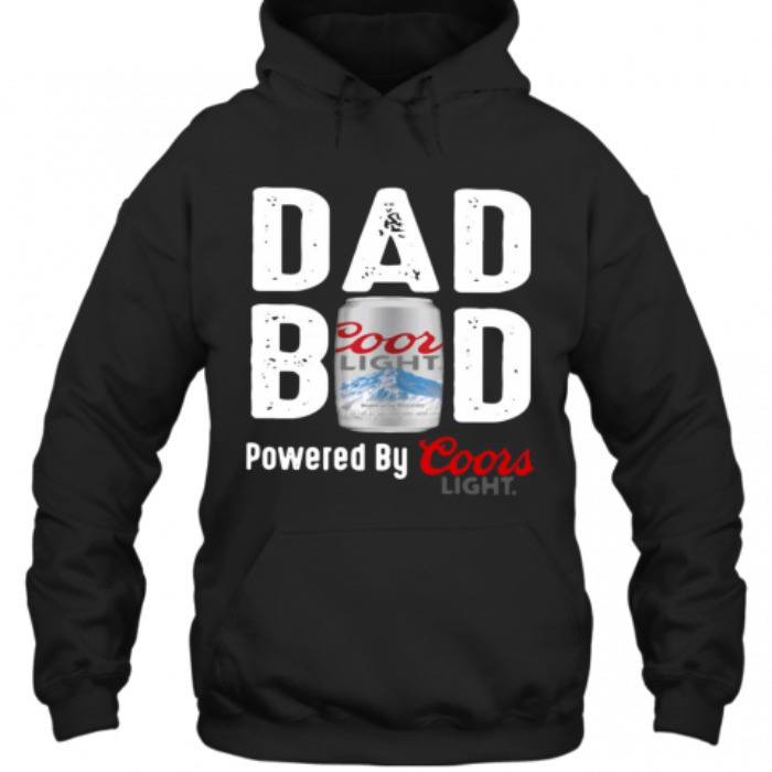 Dad Bod Powered By Coors Light Hoodie