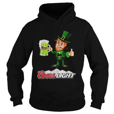 Funny Uncle Sam Coors Light Hoodie St Patrick's Day