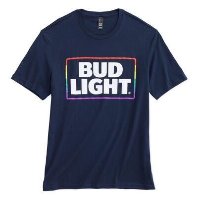 Bud Light T-Shirt Multicolor Logo For Beer Lovers