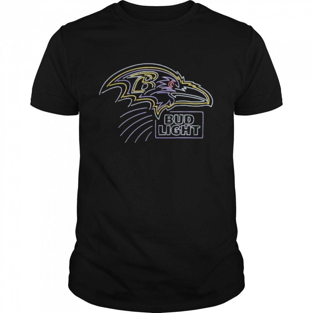 Baltimore Ravens NFL Bud Light T-Shirt